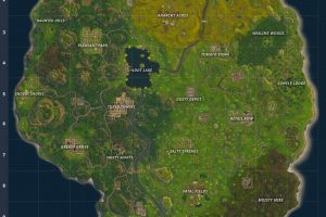 Mapa Fortnite Fortnite Polska