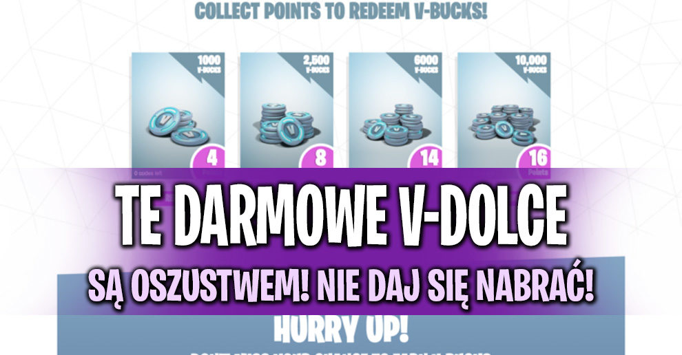 te v dolce za darmo to oszustwo nie daj sie nabrac i daj znac znajomym - fortnite v bucks za darmo