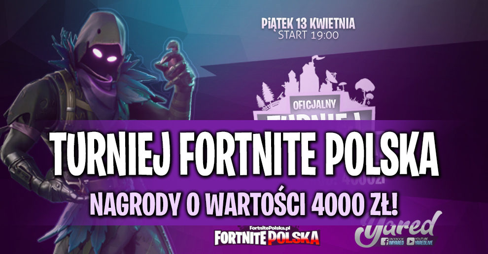 pierwszy oficjalny turniej fortnite polska - fortnite turniej