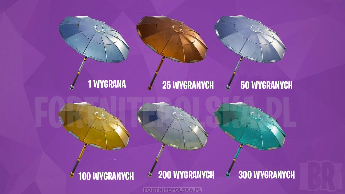 Fortnite parasolka sezon 8