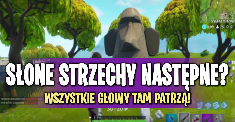 Wszystkie Kamienne Głowy Patrzą W Stronę Słonych Strzech Coś Tam
