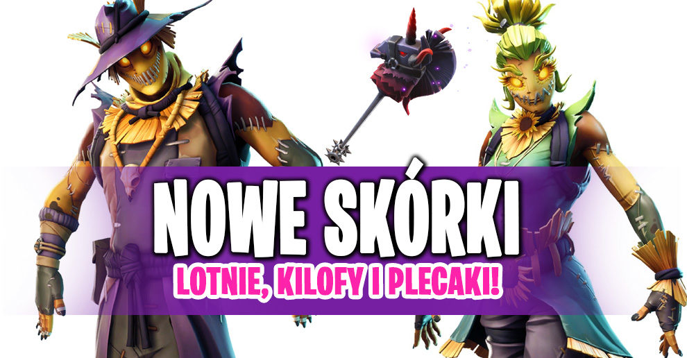 Nowe Skorki Lotnie Plecaki I Kilofy Fortnite Polska - nowe skorki lotnie plecaki i kilofy