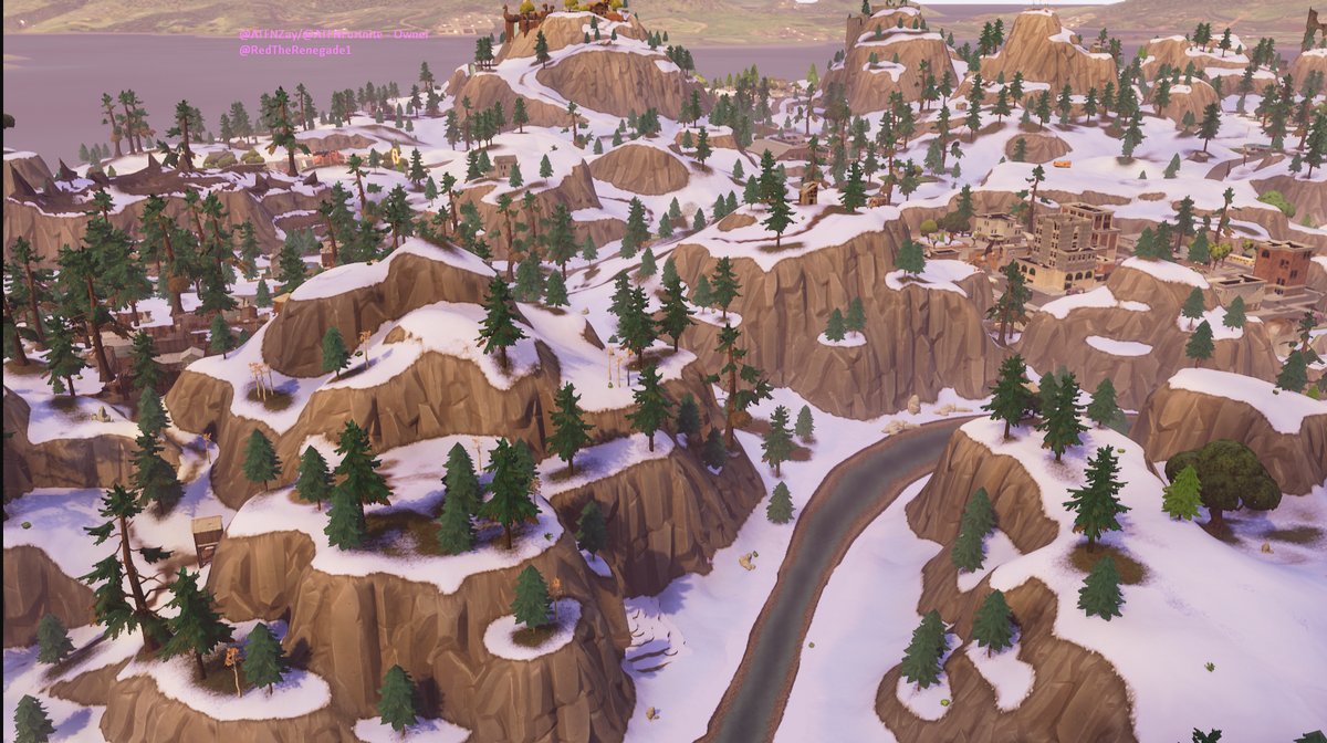 Tak Może Wyglądać Mapa Fortnite Pokryta śniegiem Fortnite Polska