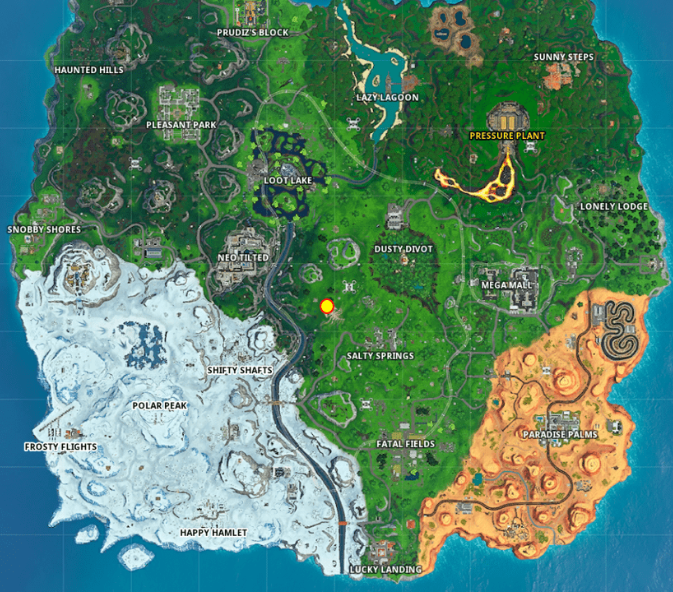 Fortnite Chrome Map